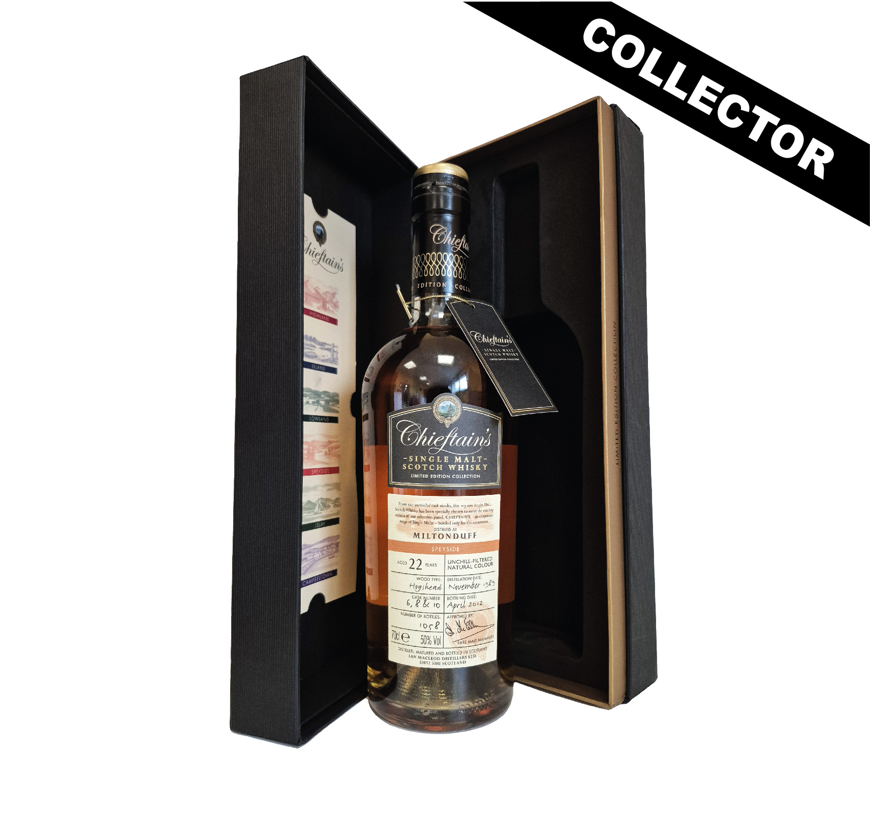Une bouteille particulièrement intéressante pour les amateurs de vieux single malts, de millésimes et d’embouteillages indépendants.